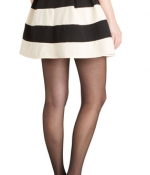 Shop the look ModCloth Stripe It Lucky Skirt.
