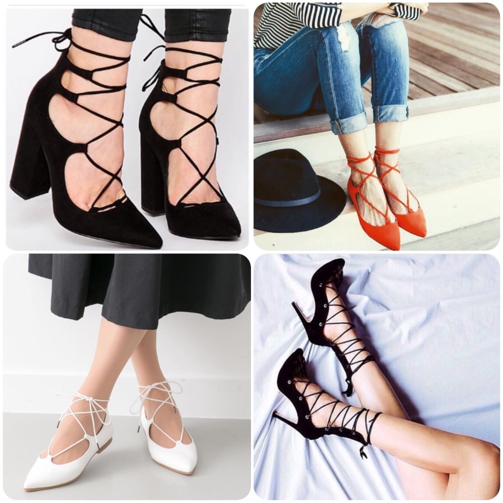 What’s Trending: Lace up shoes