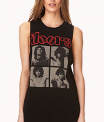 Shop the look The Doors Muscle Tee by Forever 21.