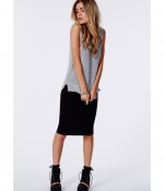 ABBIE JERSEY MIDI SKIRT