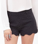 polka dot shorts