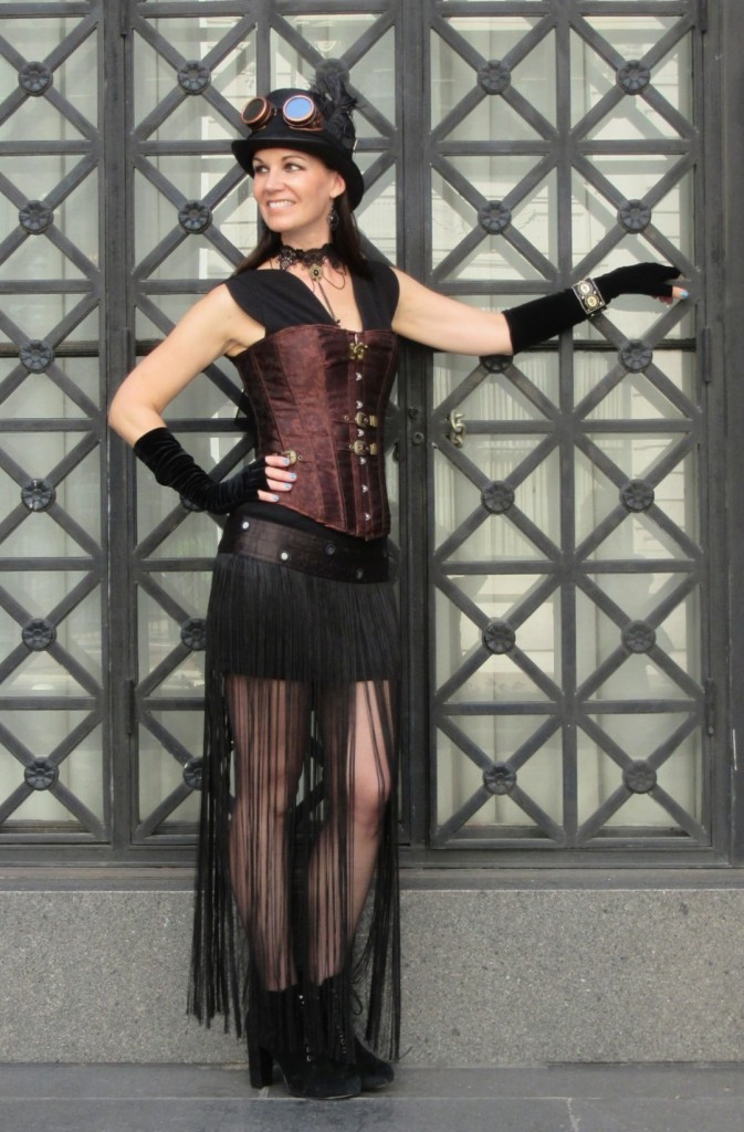 Little Black Dress Steampunk Edition