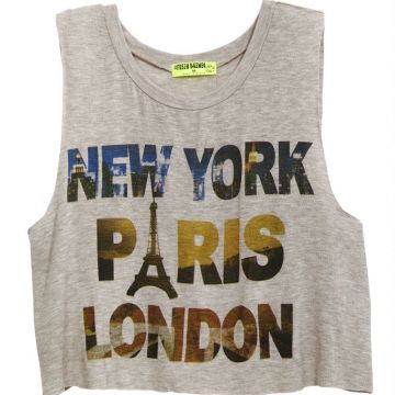 NY, Paris, London Tee