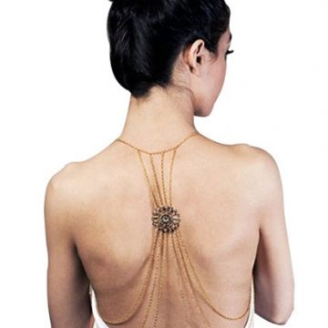 Triple Layer Tassel Body Chain